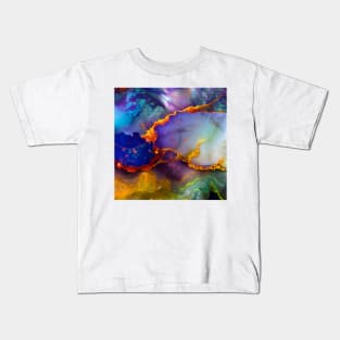 Gemstone Agate Jasper texture 11 Kids T-Shirt